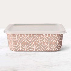 Bamboo Storage Container. Blush Leaf — view details