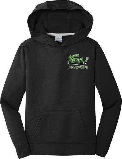 Youth Performance Fleece Pullover Hooded Sweatshirt — view details