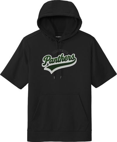 Sport-Wick Fleece Short Sleeve Hooded Pullover — view details