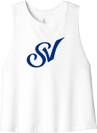 Women’s Racerback Cropped Tank — view details