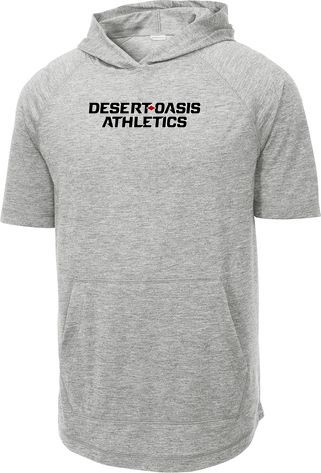 PosiCharge Tri-Blend Wicking Short Sleeve Hoodie — view details