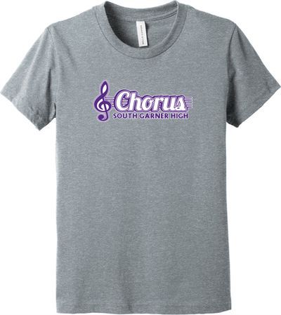 Youth Heather CVC Tee — view details