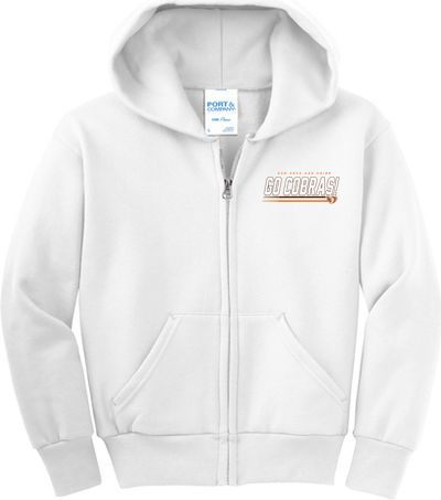 Youth Core Fleece Full-Zip Hooded Sweatshirt — view details