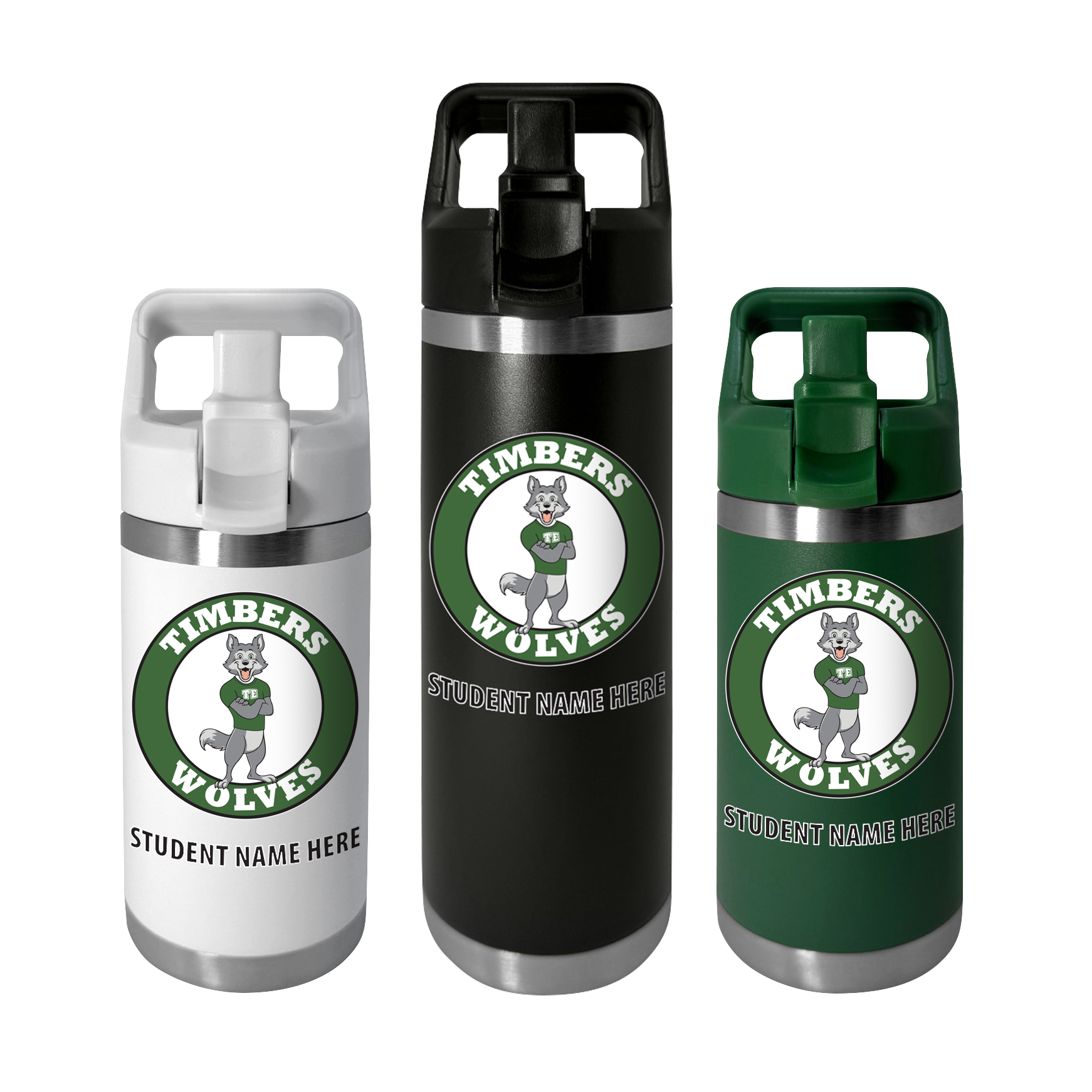 Personalized School Water Bottles — view details