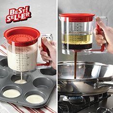 EASY RELEASE BATTER & GREASE SEPARATOR (RED)