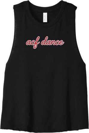 Women’s Racerback Cropped Tank — view details