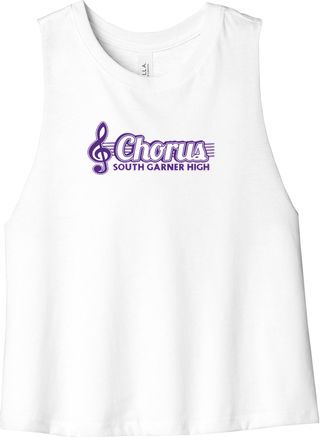 Women’s Racerback Cropped Tank — view details