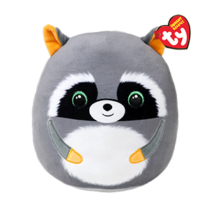 SNEAKY - Raccoon Gray Squish 10" — view details