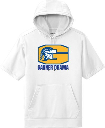 Sport-Wick Fleece Short Sleeve Hooded Pullover — view details