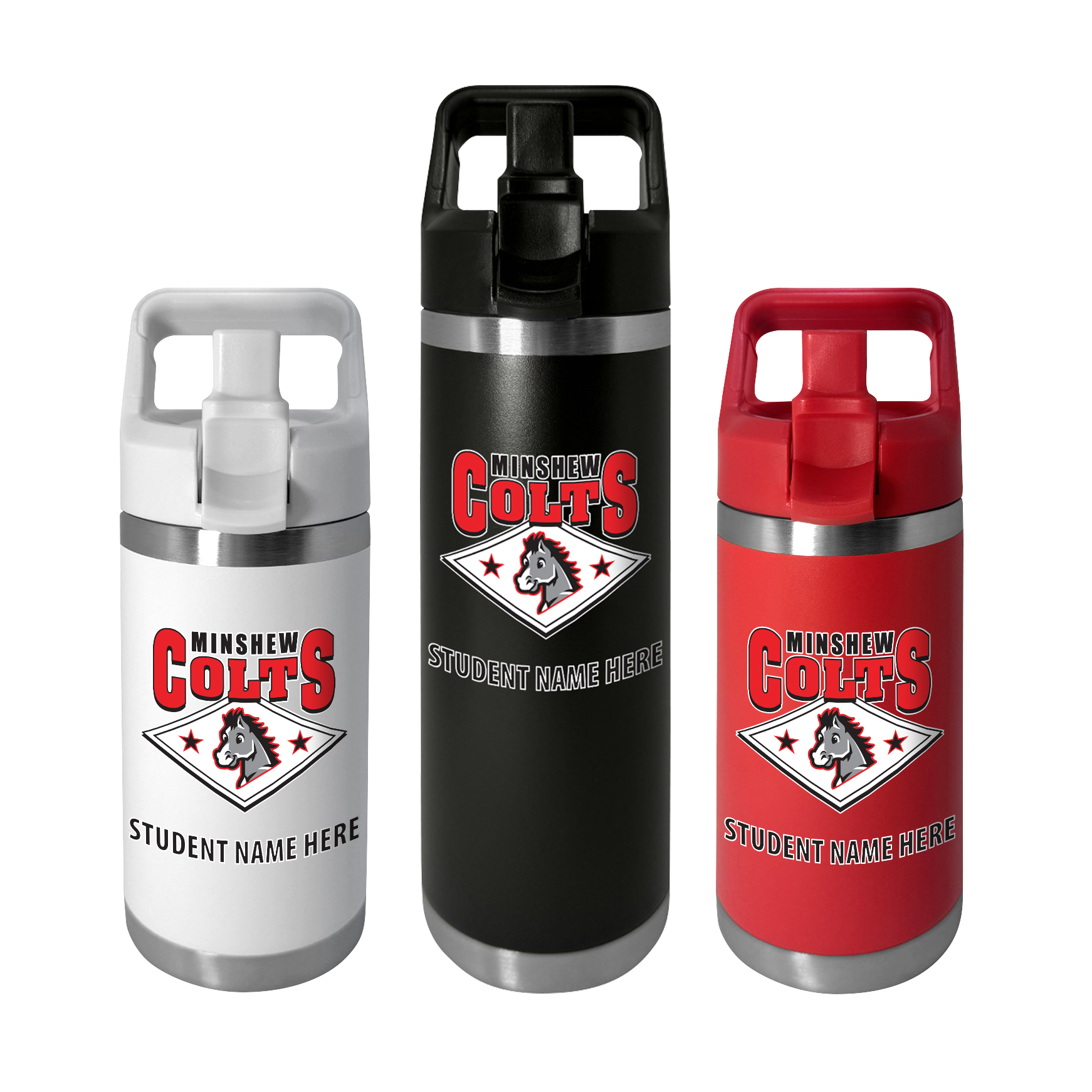 Personalized School Water Bottles — view details