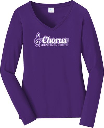 Women's Long Sleeve Fan Favorite V-Neck Tee — view details