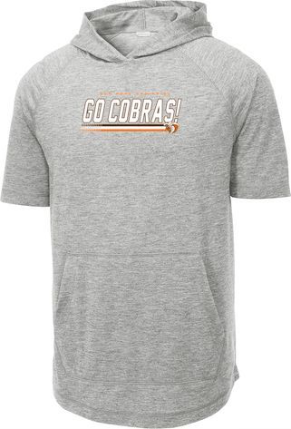 PosiCharge Tri-Blend Wicking Short Sleeve Hoodie — view details