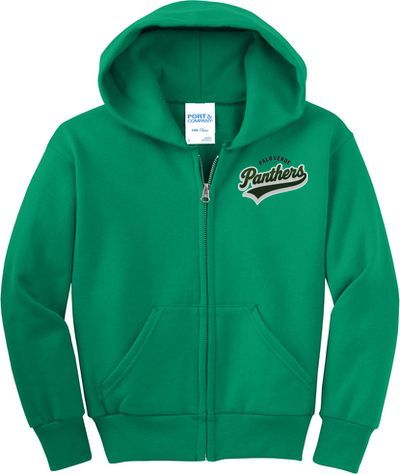 Youth Core Fleece Full-Zip Hooded Sweatshirt — view details