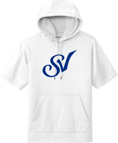 Sport-Wick Fleece Short Sleeve Hooded Pullover — view details