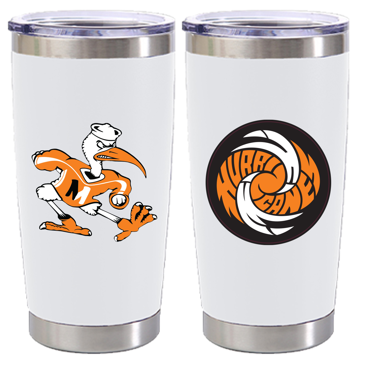 White Tahoe 20oz - Hurricanes Mascot Logo — view details