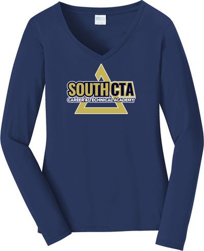 Women's Long Sleeve Fan Favorite V-Neck Tee — view details