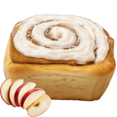 Apple rolls w/cream cheese icing - 12 pack — view details
