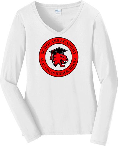 Women's Long Sleeve Fan Favorite V-Neck Tee - view details