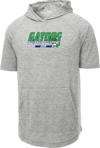 PosiCharge Tri-Blend Wicking Short Sleeve Hoodie — view details