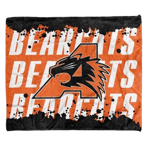 ALEDO BEARCATS TEAM THROW (50in x 60in BLANKET) DESIGN 2 — view details