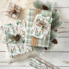 Noel Deer 3-Roll Wrap Pack — view details