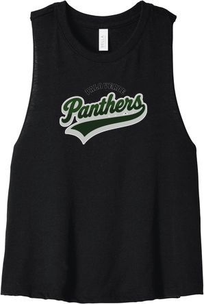 Women’s Racerback Cropped Tank — view details