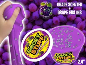 GOOEY STUFF GRAPE SCENTED BUTTER SLIME WITH GRAPE MIX INS — view details