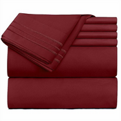 Wine/Burgundy Sheets King — view details