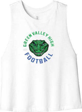 Women’s Racerback Cropped Tank — view details