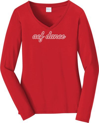 Women's Long Sleeve Fan Favorite V-Neck Tee — view details