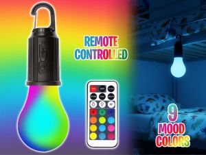 MAGIC RAINBOW LIGHT BLUB W/ REMOTE — view details