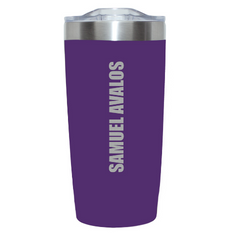 20 oz. Stainless Steel Personalized Tumbler Purple — view details