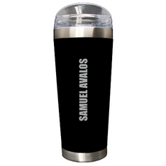 20 oz. Stainless Steel Personalized Tumbler Black — view details