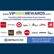 VIP Bonus Rewards Discount App Code — view details