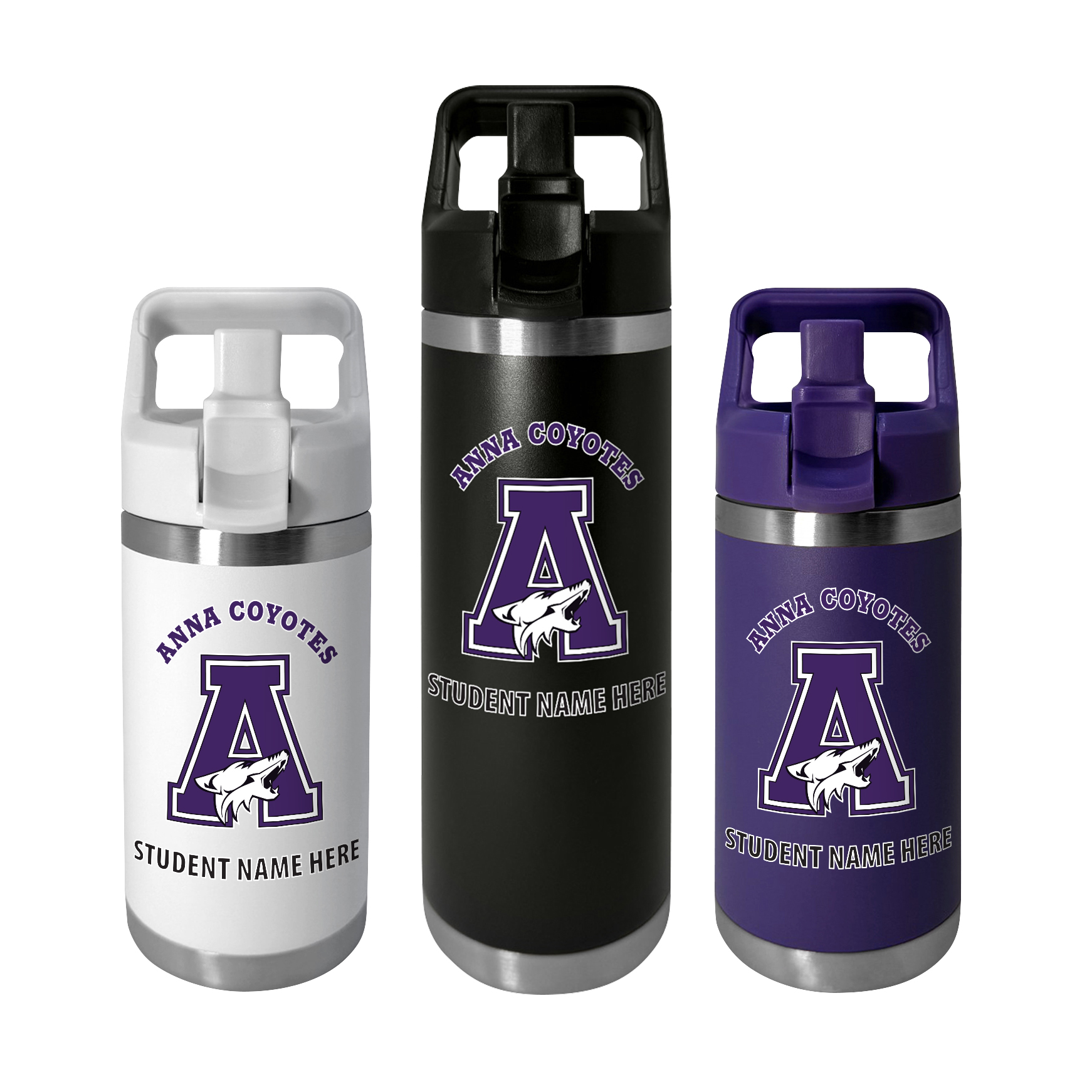 Personalized School Water Bottles — view details