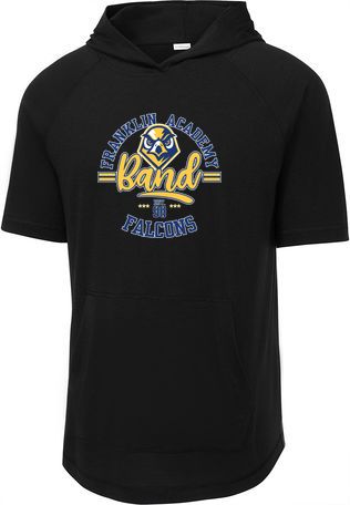 PosiCharge Tri-Blend Wicking Short Sleeve Hoodie — view details