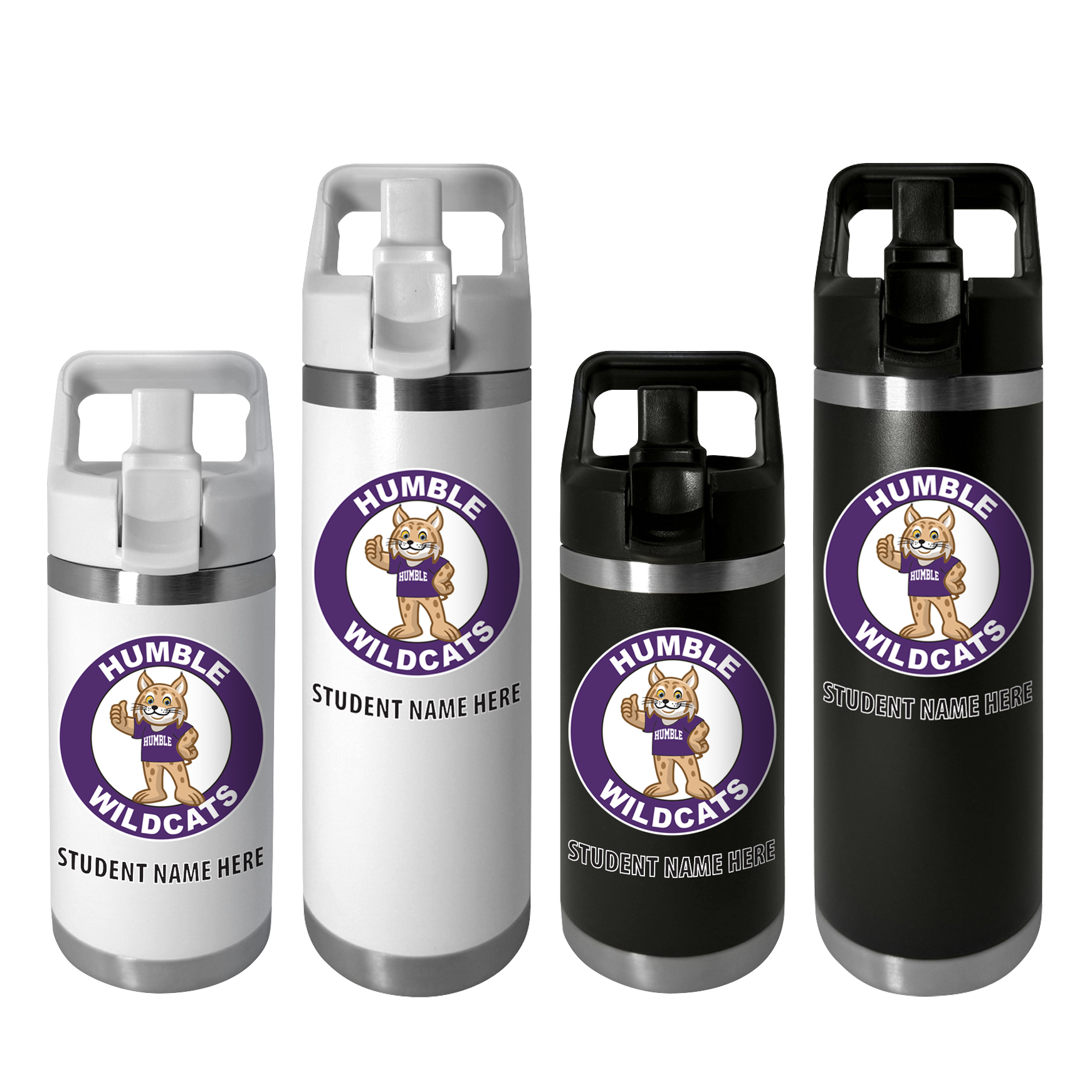 Personalized School Water Bottles - view details