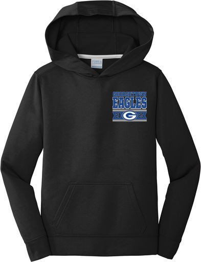 Youth Performance Fleece Pullover Hooded Sweatshirt — view details