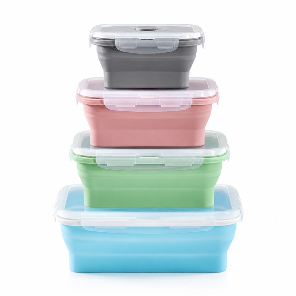 Collapsible Microwavable Containers Set of 4 — view details