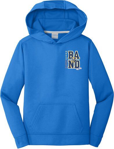 Youth Performance Fleece Pullover Hooded Sweatshirt — view details