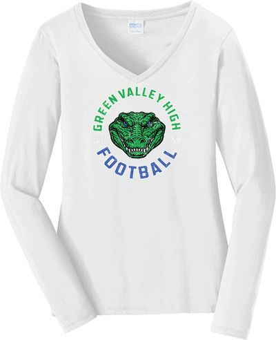 Women's Long Sleeve Fan Favorite V-Neck Tee — view details