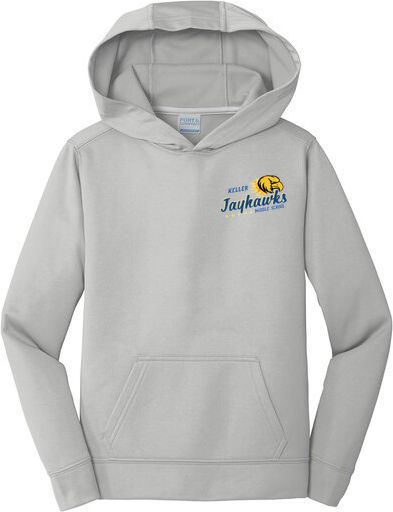 Youth Performance Fleece Pullover Hooded Sweatshirt — view details