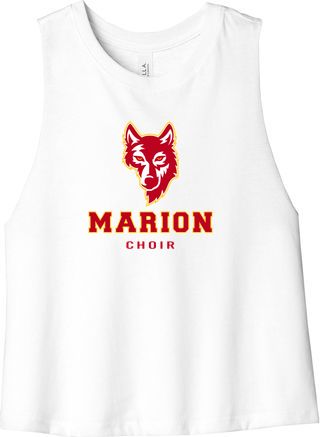 Women’s Racerback Cropped Tank — view details