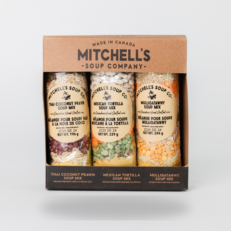 Mini Trio #3 - Thai Coconut Prawn Soup | Mulligatawny | Mexican Tortilla Soup — view details