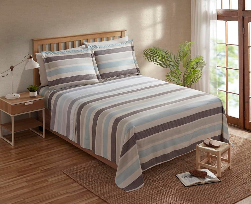 Blue Stripes Sheets King — view details