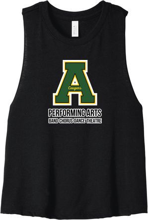 Women’s Racerback Cropped Tank — view details