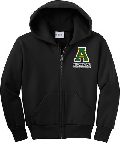 Youth Core Fleece Full-Zip Hooded Sweatshirt — view details
