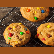 Rainbow Chocolate (M&M's) Cookie Dough — view details