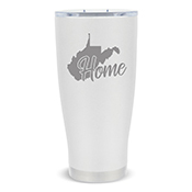 West Virginia Home - White 20oz — view details