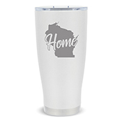 Wisconsin Home - White 20oz — view details
